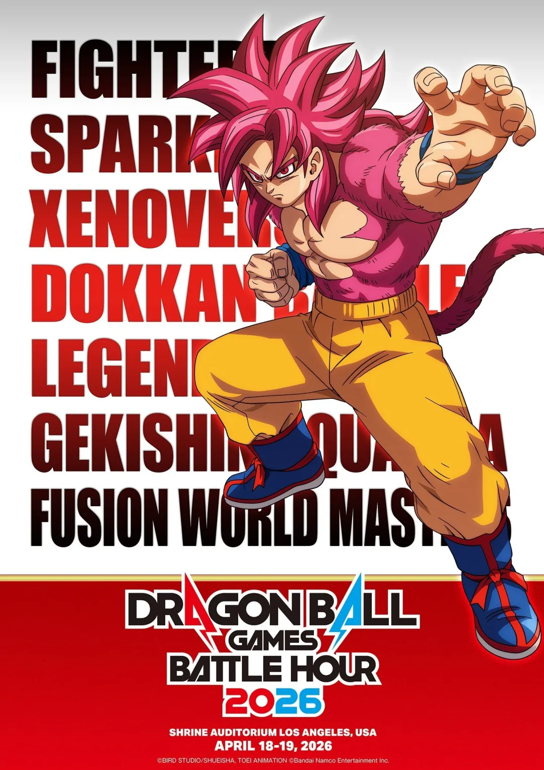 Dragon Ball Games Battle Hour 2026 Visuel Clé